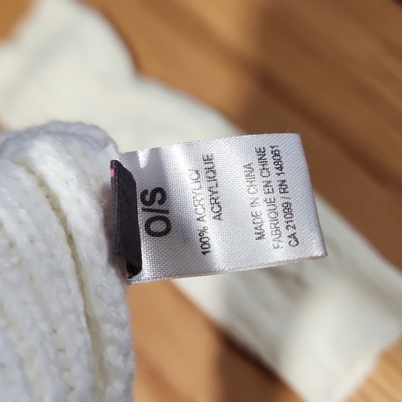 White Cable-knit Boot Sock - Picture 3 of 3